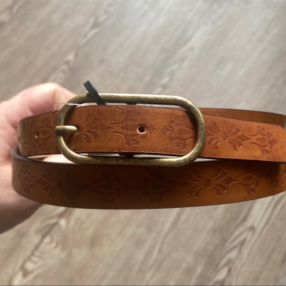 Steve Madden Accessories - STEVE MADDEN L/XL BROWN BELT, NWT, EMBOSSED